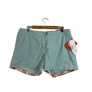NWT Aventura 14 Nevis Shorts NEW Blue Icy Morn 40-50+ SPF Sun Protection